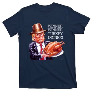 Winner Winner Turkey Dinner Thanksgiving Humor T-Shirt