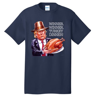 Winner Winner Turkey Dinner Thanksgiving Humor Tall T-Shirt