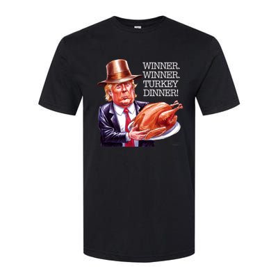 Winner Winner Turkey Dinner Thanksgiving Humor Softstyle CVC T-Shirt