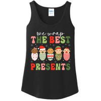 We Wrap The Best Presents Nicu Nurse Mother Baby Christmas Ladies Essential Tank