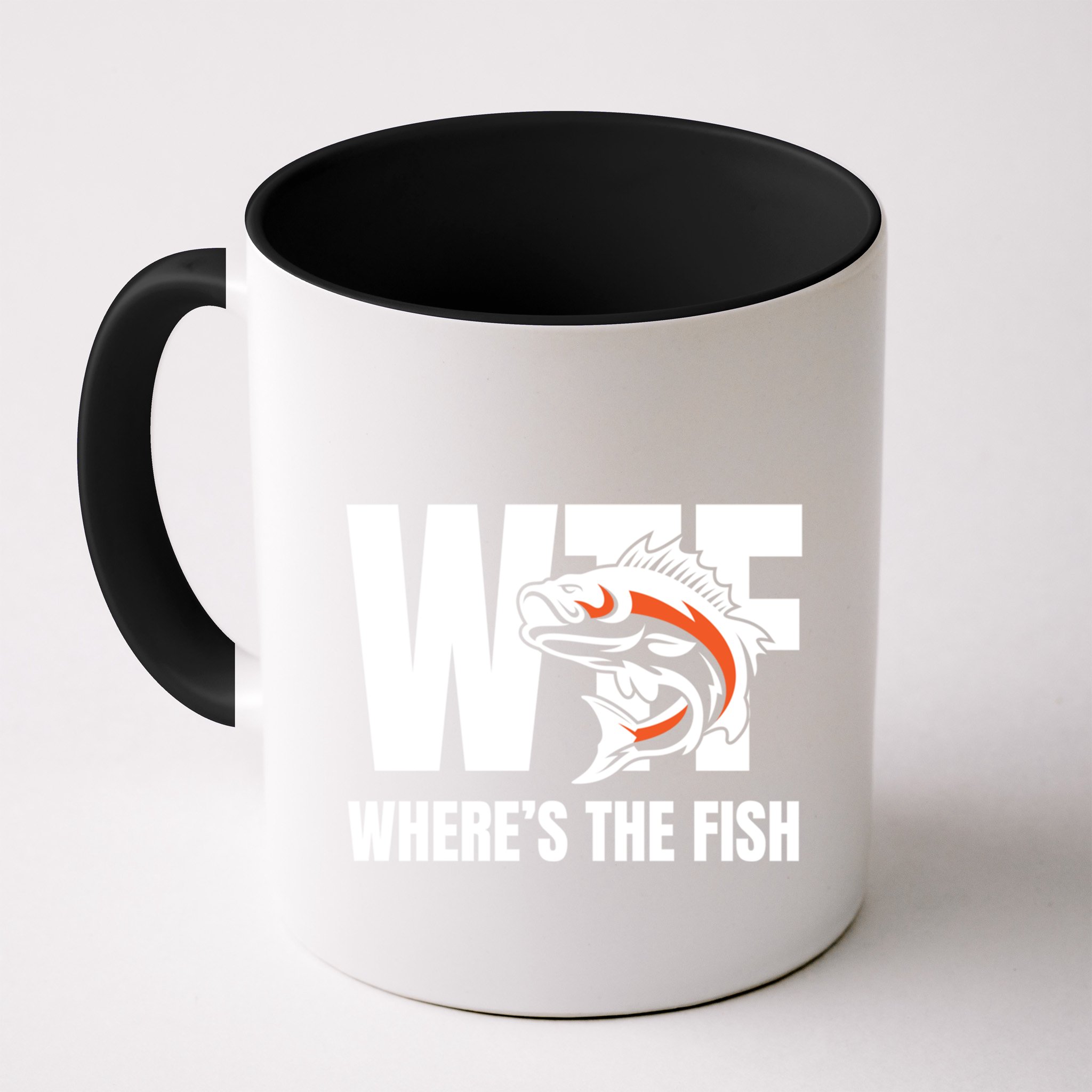 Wtf WhereS The Fish S Funny Fishing Funny Gift Fathers Day Cool Gift Mug