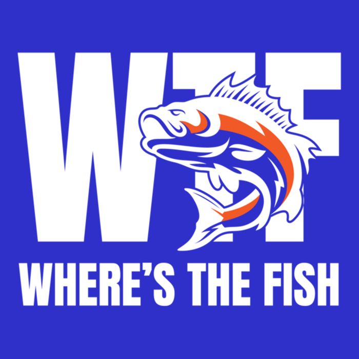 Wtf WhereS The Fish S Funny Fishing Funny Gift Fathers Day Cool Gift Women's V-Neck T-Shirt