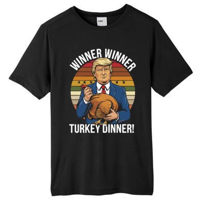 Winner Winner Turkey Dinner Humor Funny Trump Thanksgiving Tall Fusion ChromaSoft Performance T-Shirt