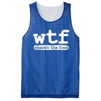 Wtf Wheres The Food Gift Mesh Reversible Basketball Jersey Tank