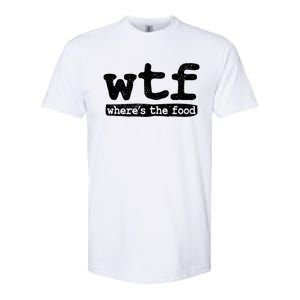 Wtf Wheres The Food Gift Softstyle CVC T-Shirt