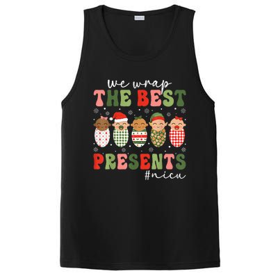 We Wrap The Best Presents Nicu Nurse Christmas Nurse PosiCharge Competitor Tank