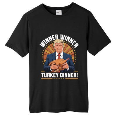 Winner Winner Turkey Dinner Humor Funny Trump Thanksgiving Tall Fusion ChromaSoft Performance T-Shirt