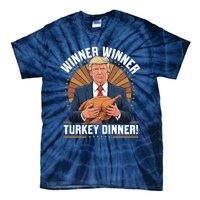 Winner Winner Turkey Dinner Humor Funny Trump Thanksgiving Tie-Dye T-Shirt