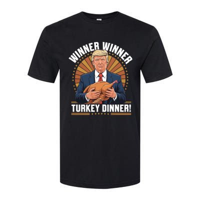 Winner Winner Turkey Dinner Humor Funny Trump Thanksgiving Softstyle® CVC T-Shirt