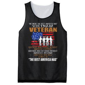 We Were The Best America Had Vietnam Veteran Brothers Who Mesh Reversible Basketball Jersey Tank