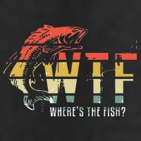 WTF Wheres The Fishs Funny Fishing Hat