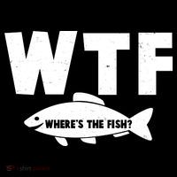 WTF Where's The Fish Fishing Fan Impact Tech Backpack