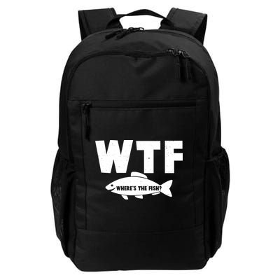 WTF Where's The Fish Fishing Fan Backpack