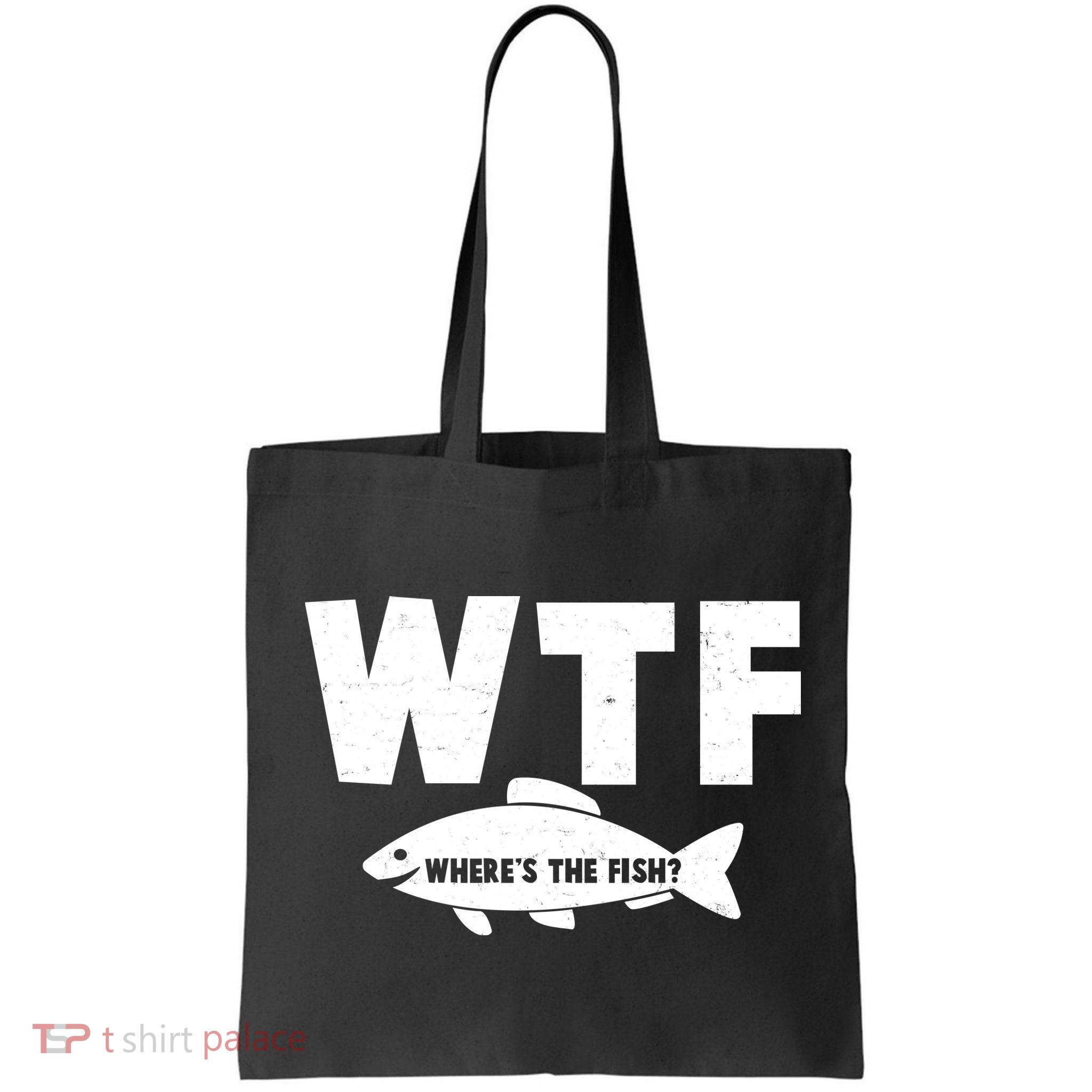 WTF Where's The Fish Fishing Fan Bag