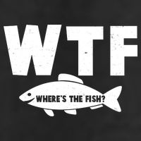 WTF Where's The Fish Fishing Fan Tumbler