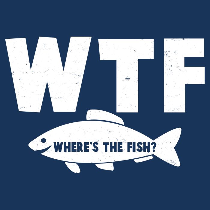 WTF Where's The Fish Fishing Fan Infant Baby Jersey Bodysuit