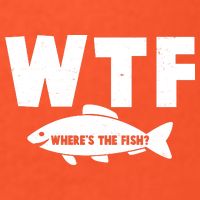 WTF Where's The Fish Fishing Fan Button