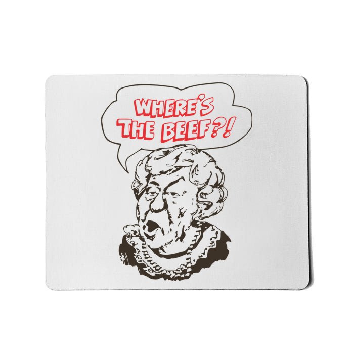 Wendy’S Where’S The Beef Mousepad