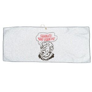 Wendy’S Where’S The Beef Large Microfiber Waffle Golf Towel