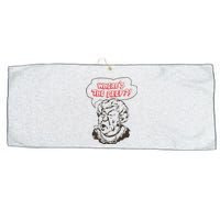 Wendy’S Where’S The Beef Large Microfiber Waffle Golf Towel