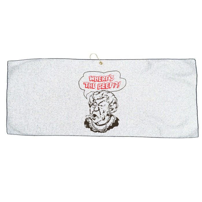 Wendy’S Where’S The Beef Large Microfiber Waffle Golf Towel