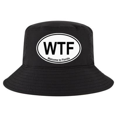 WTF Welcome To Florida Cool Comfort Performance Bucket Hat