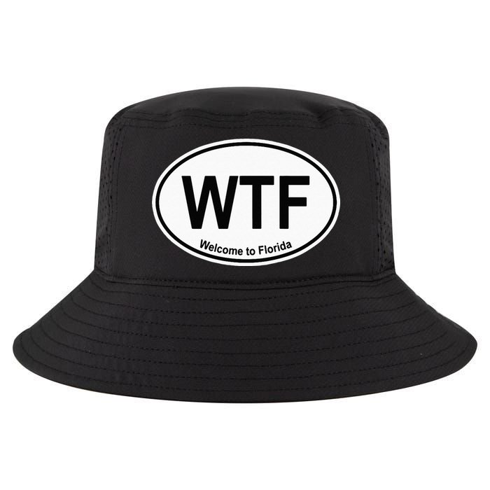 WTF Welcome To Florida Cool Comfort Performance Bucket Hat