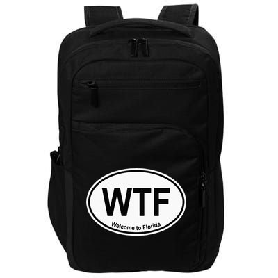 WTF Welcome To Florida Impact Tech Backpack