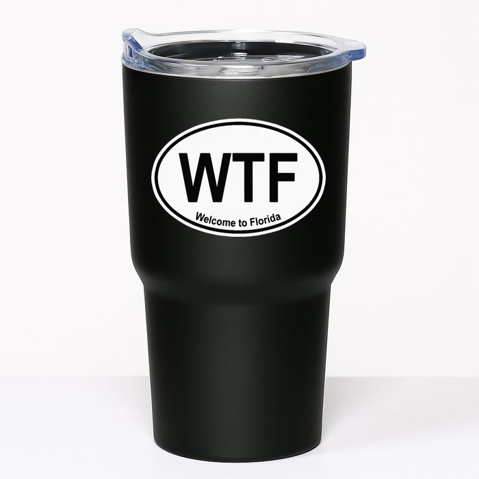 WTF Welcome To Florida Tumbler