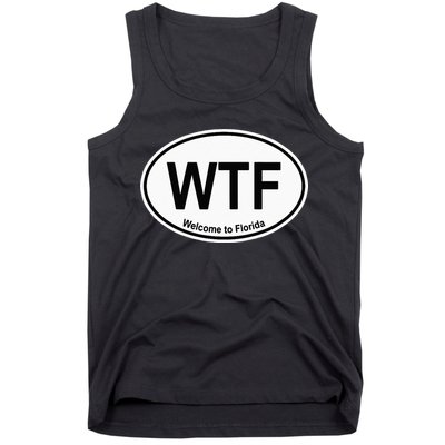 WTF Welcome To Florida Tank Top