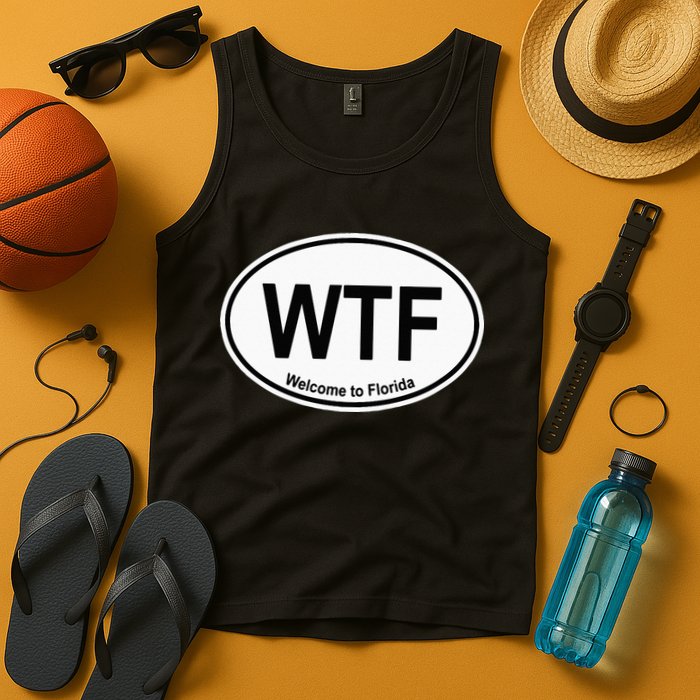 WTF Welcome To Florida Tank Top