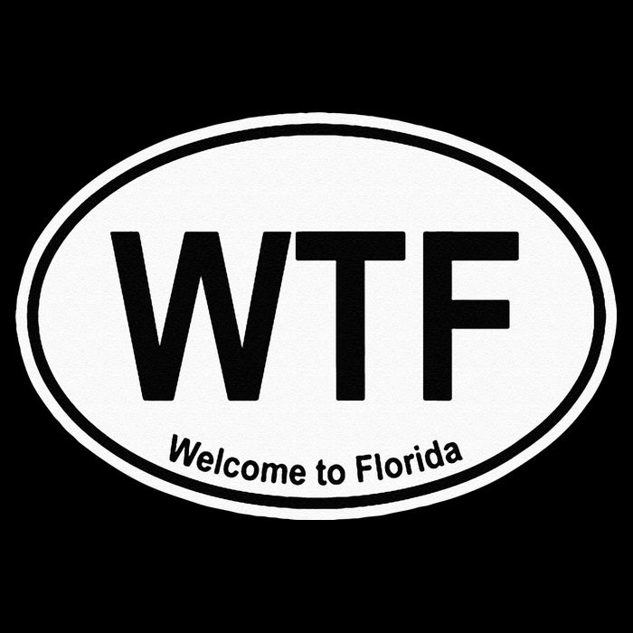 WTF Welcome To Florida Tank Top