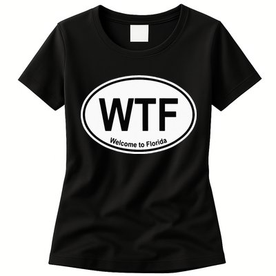 WTF Welcome To Florida Womens T-Shirt