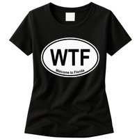 WTF Welcome To Florida Womens T-Shirt