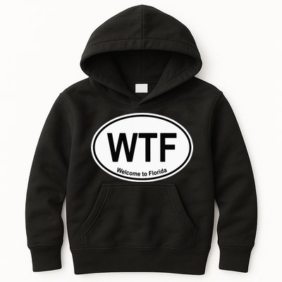 WTF Welcome To Florida Kids Hoodie