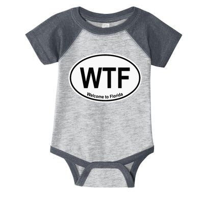WTF Welcome To Florida Infant Baby Jersey Bodysuit