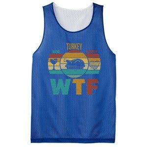 Wtf Wine Turkey Family Gift Happy Thanksgiving 2020 Funny Gift Cool Gift Mesh Reversible Basketball Jersey Tank