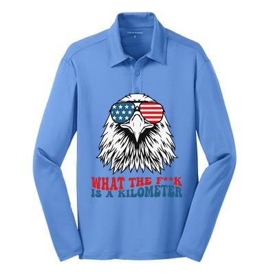 Wtf What The Fuck Is A Kilometer George Washington Silk Touch Performance Long Sleeve Polo