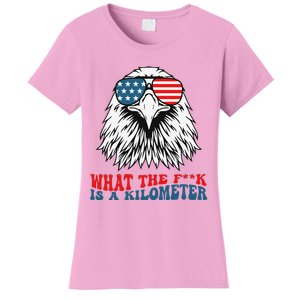 Wtf What The Fuck Is A Kilometer George Washington Women's T-Shirt