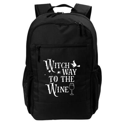 Witch Way To The Wine Funny Halloween Costume Backpack