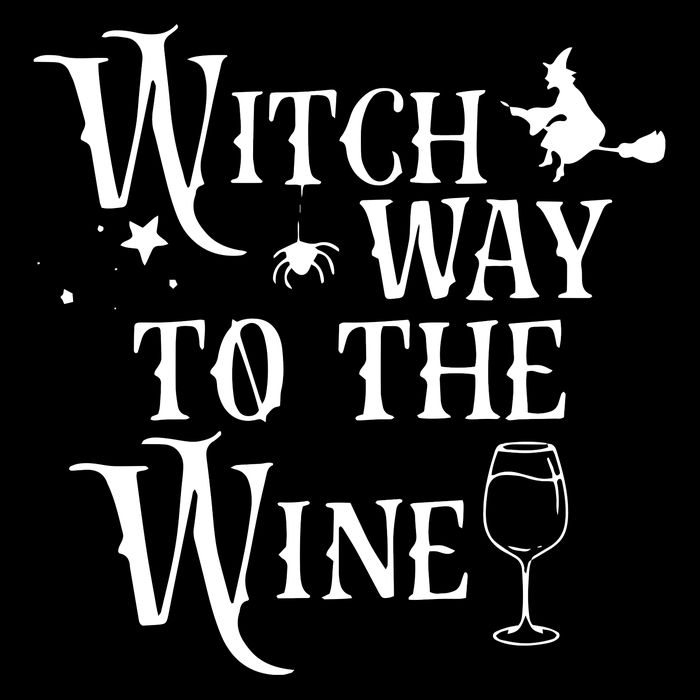 Witch Way To The Wine Funny Halloween Costume 16 in Basic Backpack