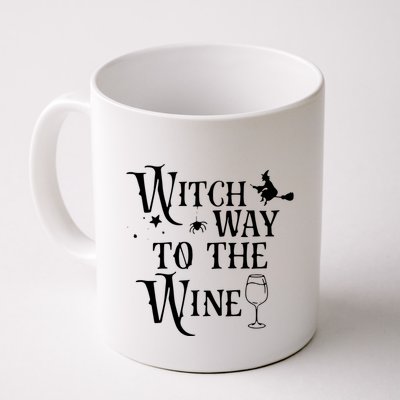 Witch Way To The Wine Funny Halloween Costume Mug