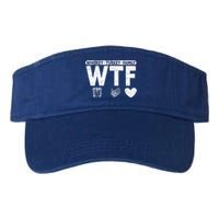 Wtf Whiskey Turkey Family Bourbon Lovers Whiskey Gift Valucap Bio-Washed Visor