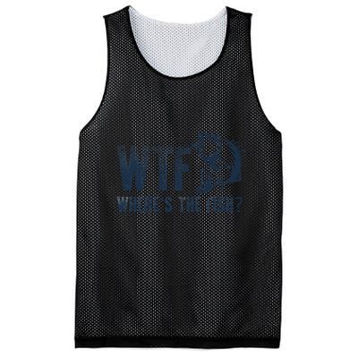 Wtf WhereS The Fish Funny Fishing Fisher Fathers Day Mesh Reversible Basketball Jersey Tank