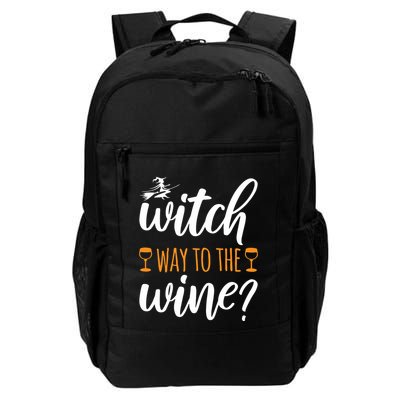 Witch Way To The Wine Halloween Funny Backpack