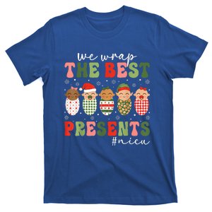 We Wrap The Best Presents NICU Nurse Christmas Nurse  T-Shirt