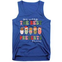 We Wrap The Best Presents NICU Nurse Christmas Nurse  Tank Top