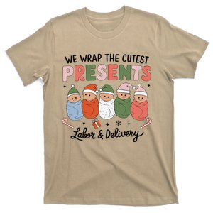 We Wrap The Best Presents Labor & Delivery Cute Christmas T-Shirt