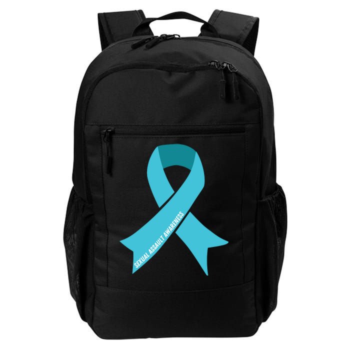 We Wear Teal Ribbon Sexual Assault Awareness Daily Commute Backpack