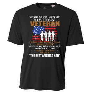 We Were The Best America Had Vietnam Veteran Brothers Who Cooling Performance Crew T-Shirt